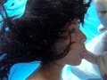 Joyce Excess sucks a dick in a pool and gets screwed her ass