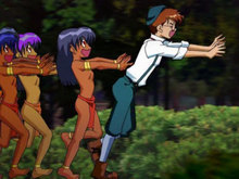 Mania, secret of the green tentacle (part2- Hentai Hardcore parodique)