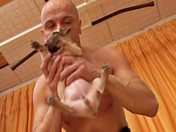 HPG se branle, s'exhibe pour vous ! Hervé Pierre Gustave boit son foutre ! video sexe gay
