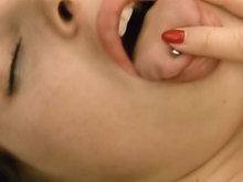 Anus gourmand et gu�pi�re blanche !