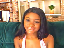 Belle Black bais�e comme une princesse !
