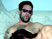 A biker humps and humiliates a tranny sex bomb xxx video