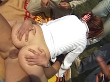 L�occasion r�v�e pour un gang bang.