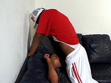 Jeune cul black � d�foncer