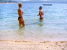 Triolisme a la plage et d�fonce � tout �ge