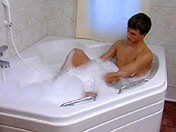 Bareback sodomy in the bathroom