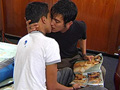 Latino boys aged 18 and 19 having bareback sex