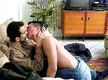 Fin de soir�e en beaut� pour ces deux f�tards.