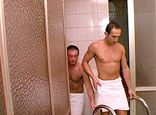 Gang-bang in the sauna