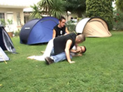 Viol et partouze entre un minet h�t�ro et 4 mecs gays hyper chauds !