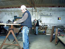 Partie à 4 sur un chantier !