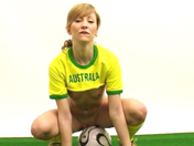 Supportrice rousse australienne et show sexy ! - image 19
